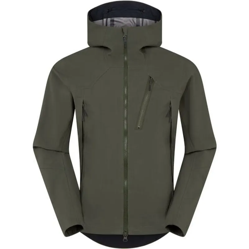 Madison DTE 3-Layer Men's Waterproof Jacket in Green